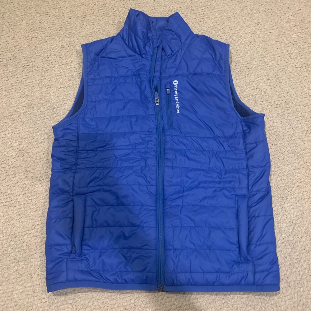 Youth Vineyard Vines Blue Performance Vest